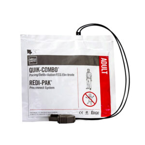 Physio-Control Lifepak 500/1000 – Electrodos para adultos QUIK-COMBO (11996-000017)